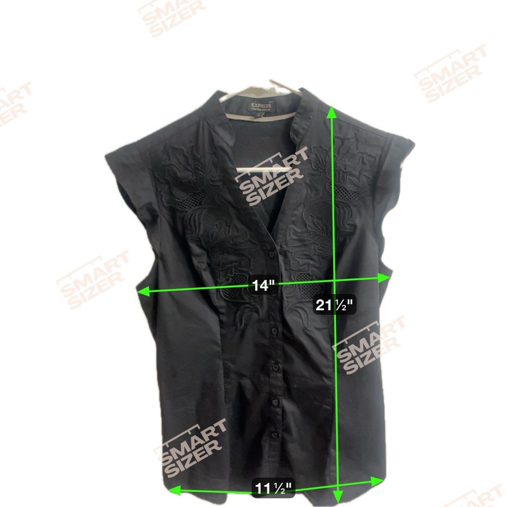 Express Black Sleeveless Top